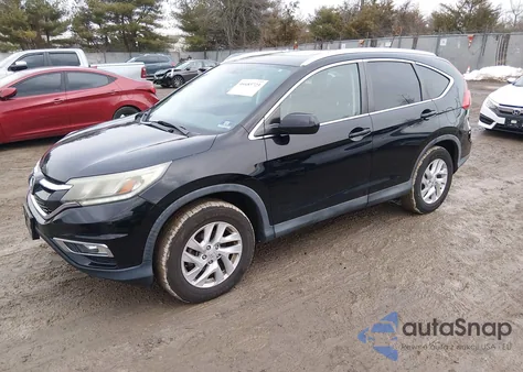 2015 Honda Cr-V Ex-L из США, поврежденный, VIN 2HKRM4H71FH682791